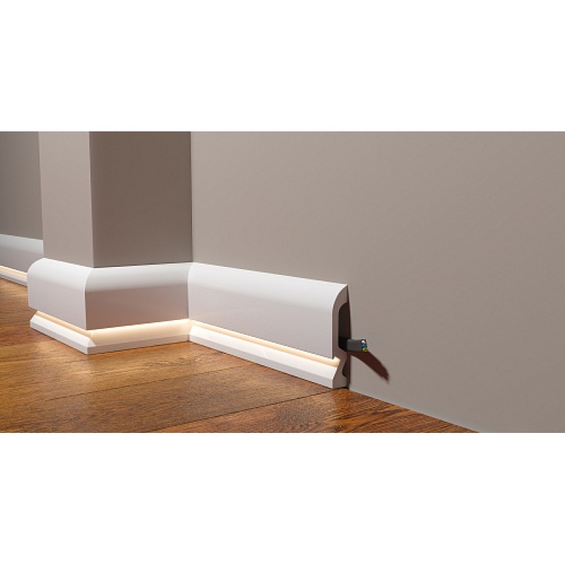 Плинтус DD700 напольный под подсветку 