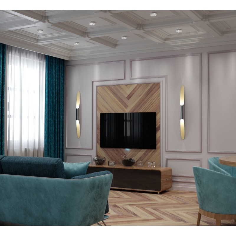 Плинтус П010, 110х20, экополимер