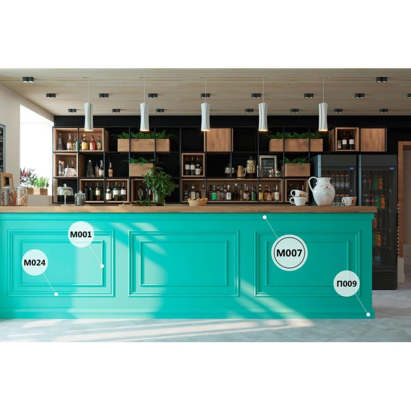 Молдинг М007, 80х16, экополимер