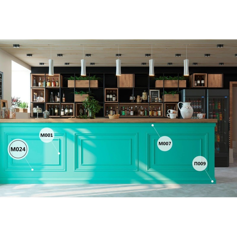 Молдинг М24, 58х19, 2000мм, Экополимер/15