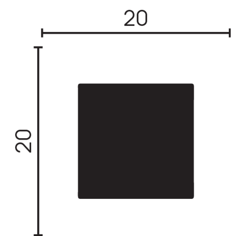 Молдинг 622-90(SH) декоративная рейка