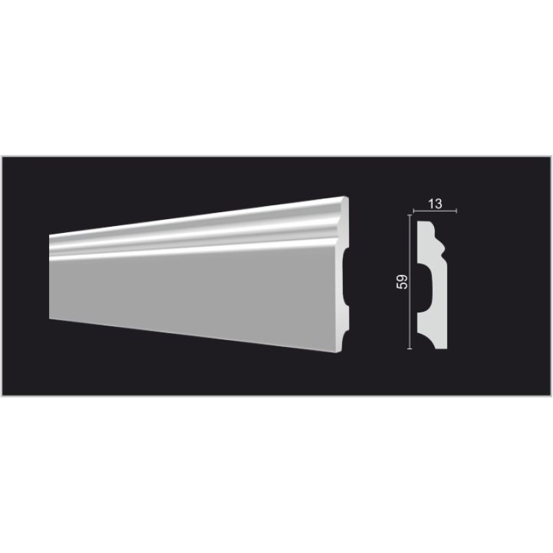 DD27 Плинтус из дюрополимера