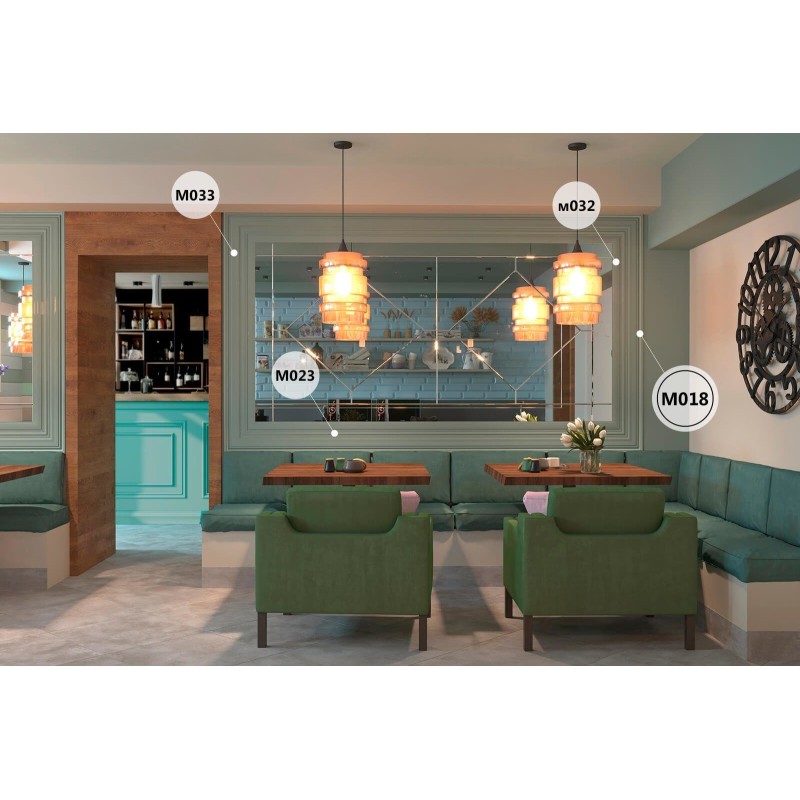 Молдинг для стены М18, 45х20