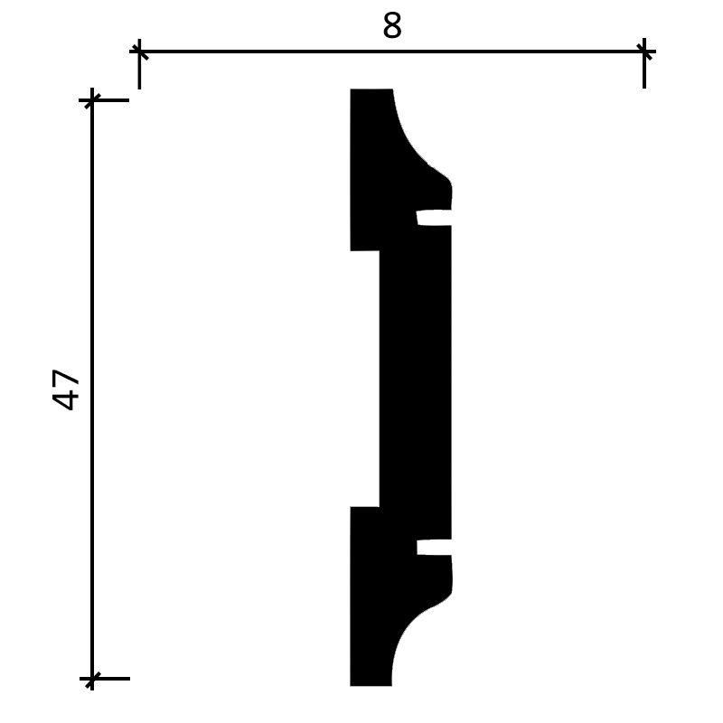 DD32 Молдинг из дюрополимера