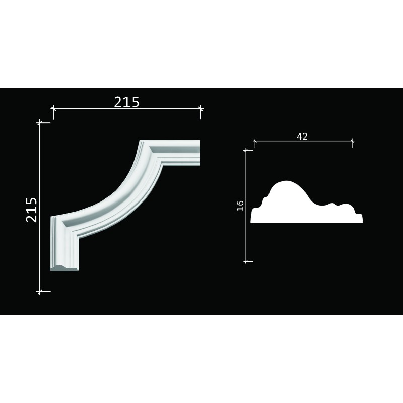 Декоративный уголок C1-DD301