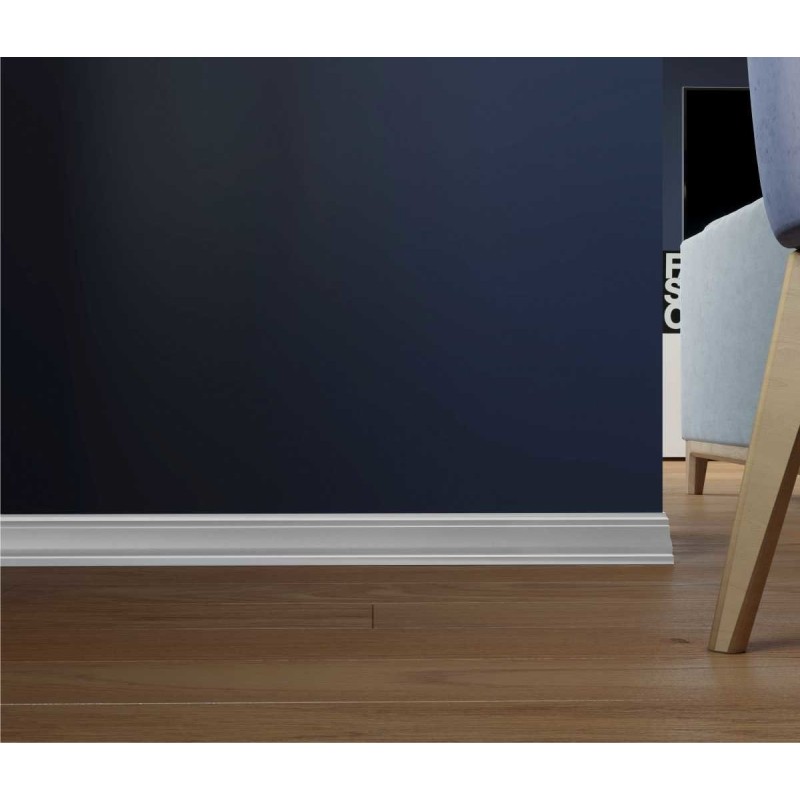 Плинтус П24, 80х14, 2000мм, Экополимер/16