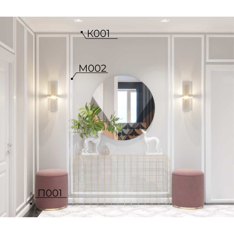 Карниз К001, 50x50, экополимер