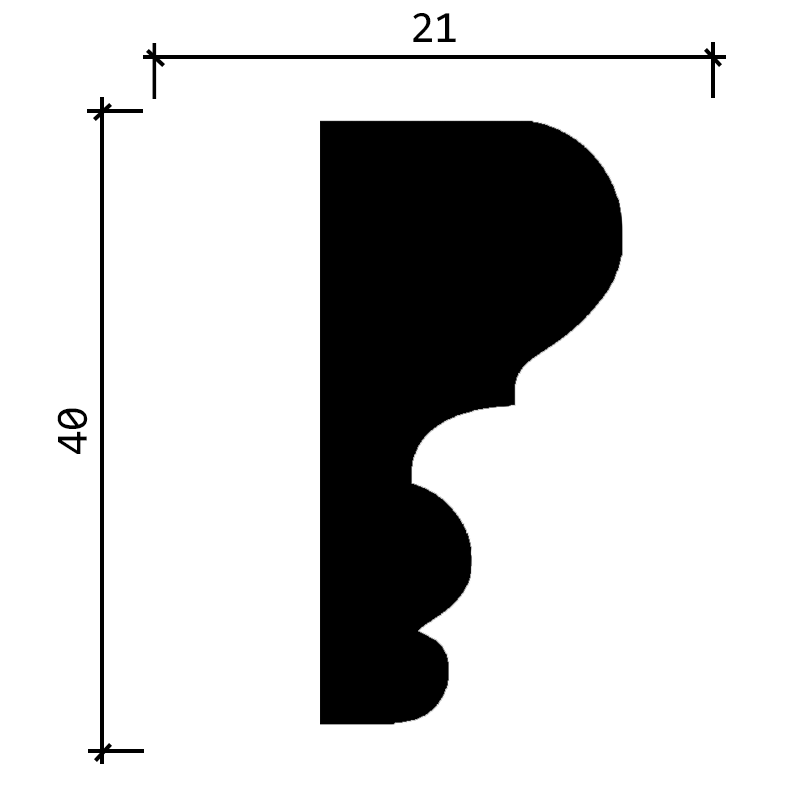 Молдинг DD608 