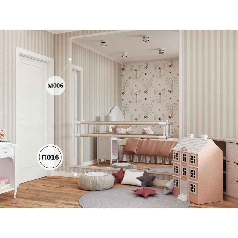 Плинтус П016, 90х15, экополимер