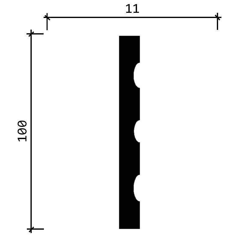 DD201 Пилястра Декор Дизайн