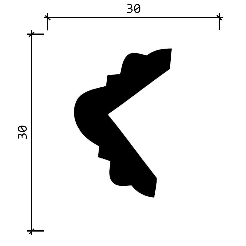 DD06 Уголок из дюрополимера