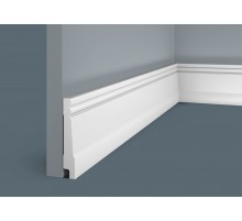 Плинтус П016, 90х15, экополимер