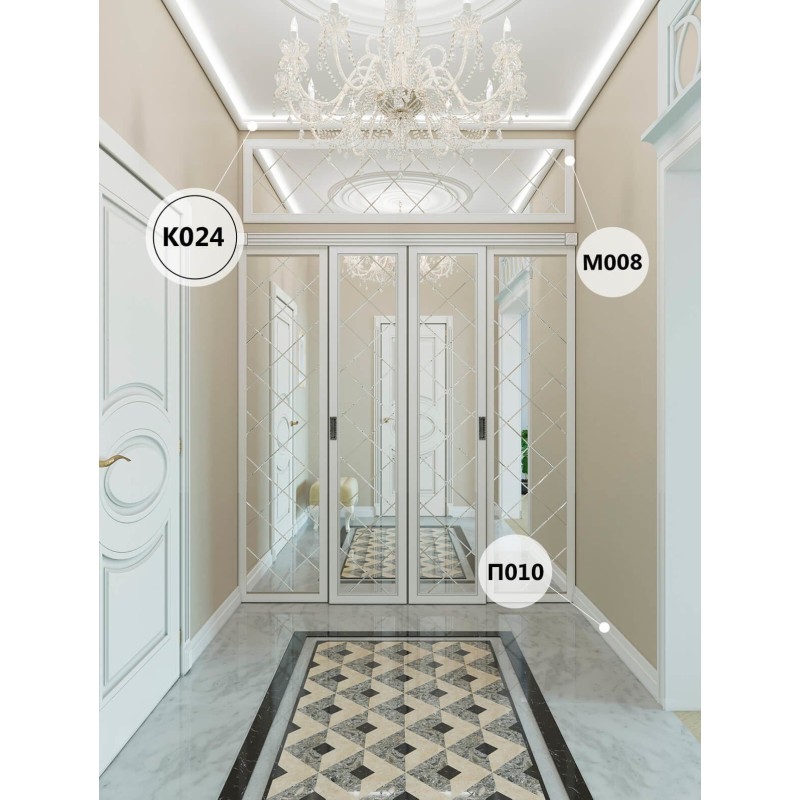 Карниз К024, 55х50, экополимер