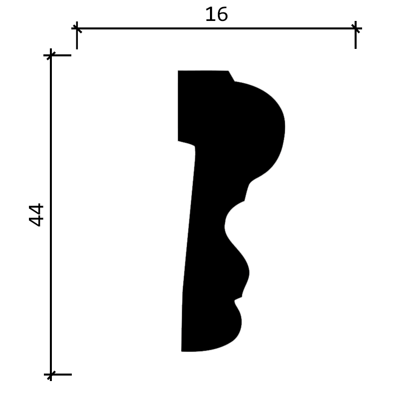 DD400 Молдинг из дюрополимера