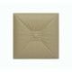 Мягкая стеновая панель Soft 400х400 мм - Brandy