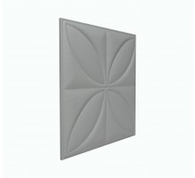 Мягкая стеновая панель Four Seasons 400х400 мм - Gray