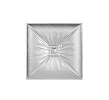 Мягкая стеновая панель Soft 400х400 мм - Silver