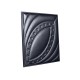 Мягкая стеновая панель из экокожи Petal 400х400 мм - Platinum