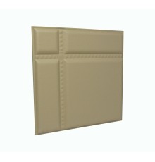 Мягкая стеновая панель Strong 400х400 мм - Brandy