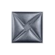 Мягкая стеновая панель из экокожи Stella - Platinum