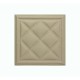Мягкая стеновая панель из экокожи Classic 400х400 мм - Latte
