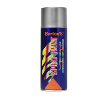 Краска аэрозольная Barton'S Spray Paint Серебро