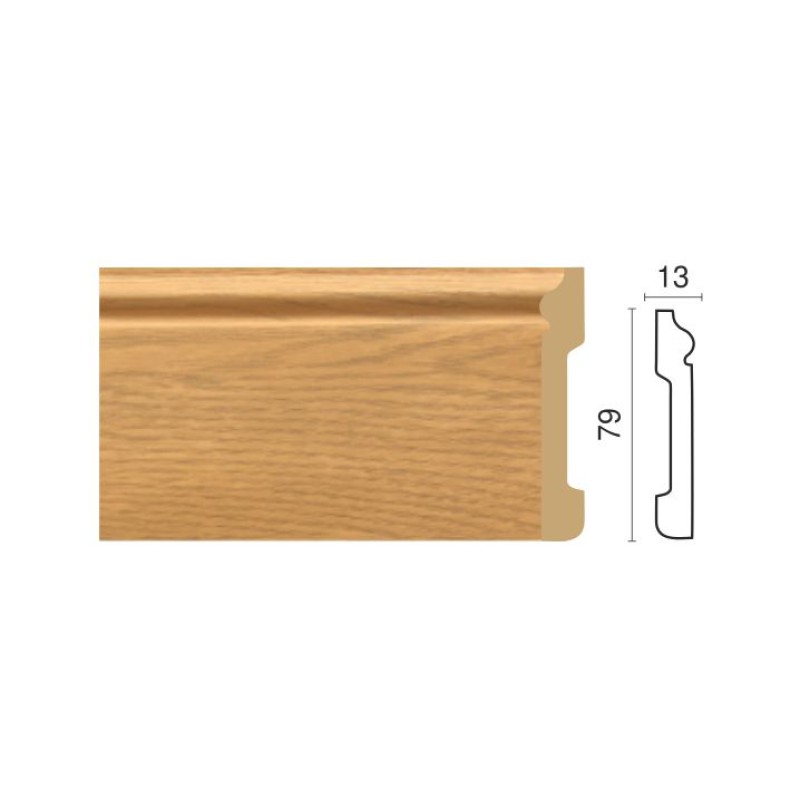 005-84 Напольный плинтус широкий 