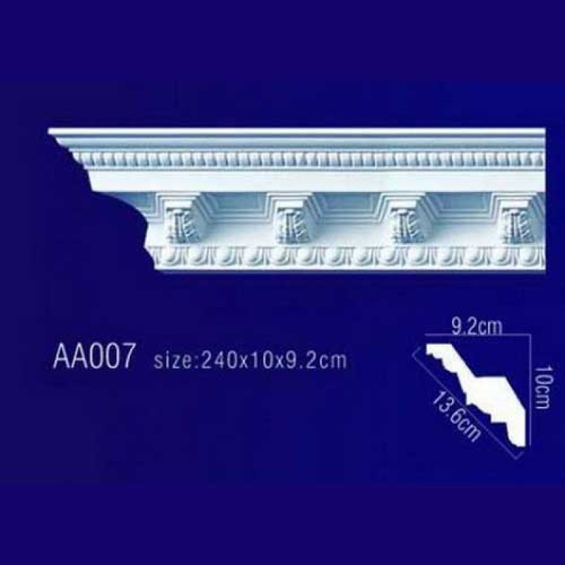 потолочный плинтус с орнаментом AA007