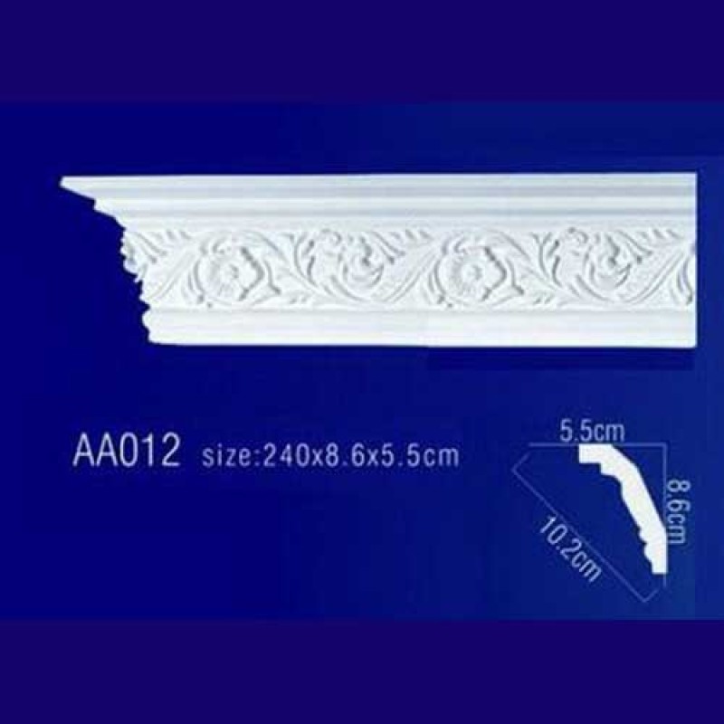 потолочный плинтус с орнаментом AA012