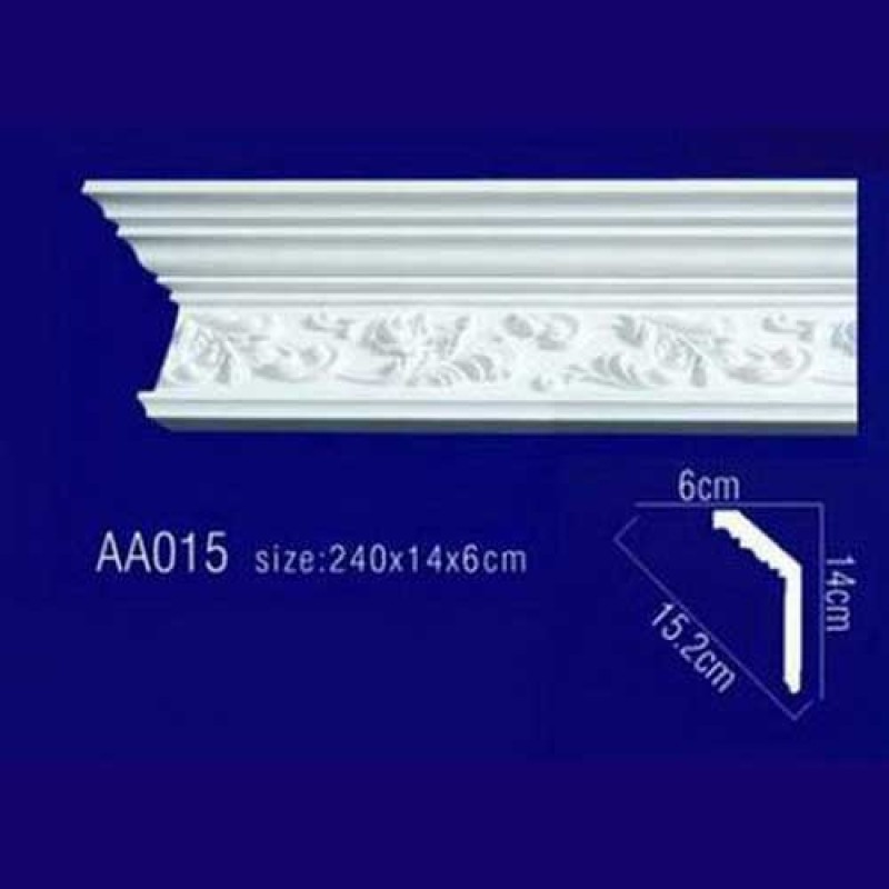 потолочный плинтус с орнаментом AA015