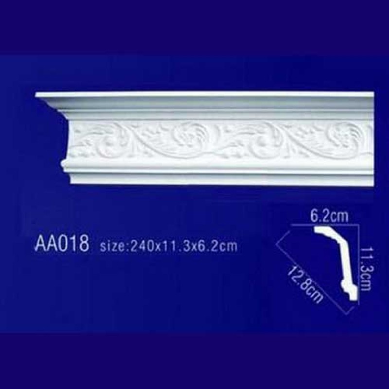 потолочный плинтус с орнаментом AA018