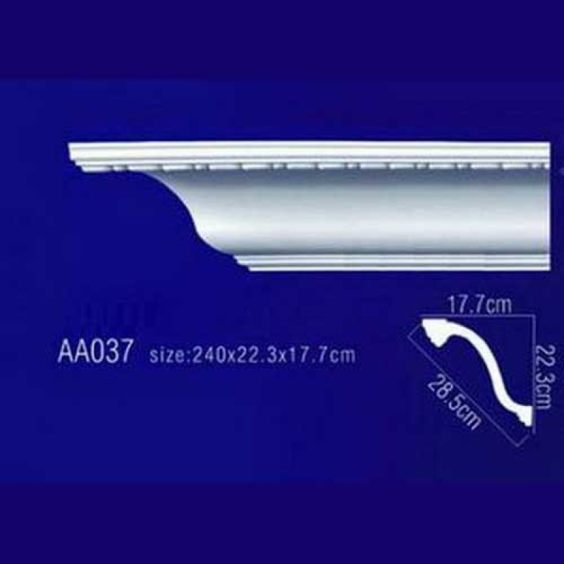 потолочный плинтус с орнаментом AA037