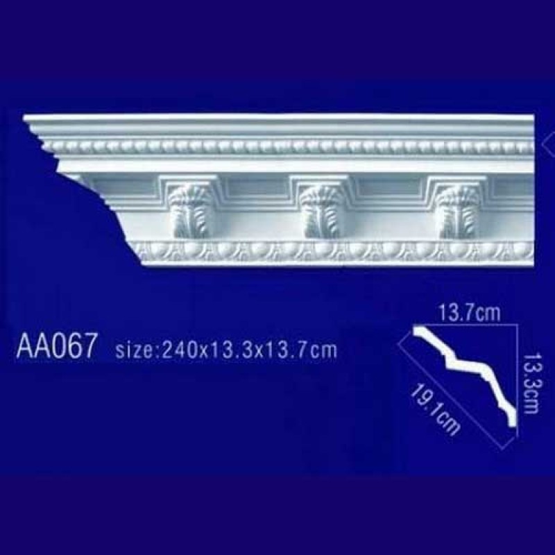 потолочный плинтус с орнаментом AA067