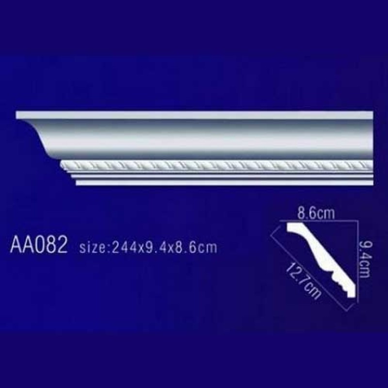 потолочный плинтус с орнаментом AA082