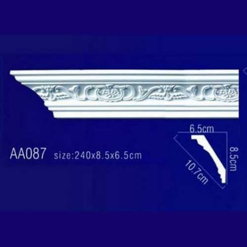 потолочный плинтус с орнаментом AA087