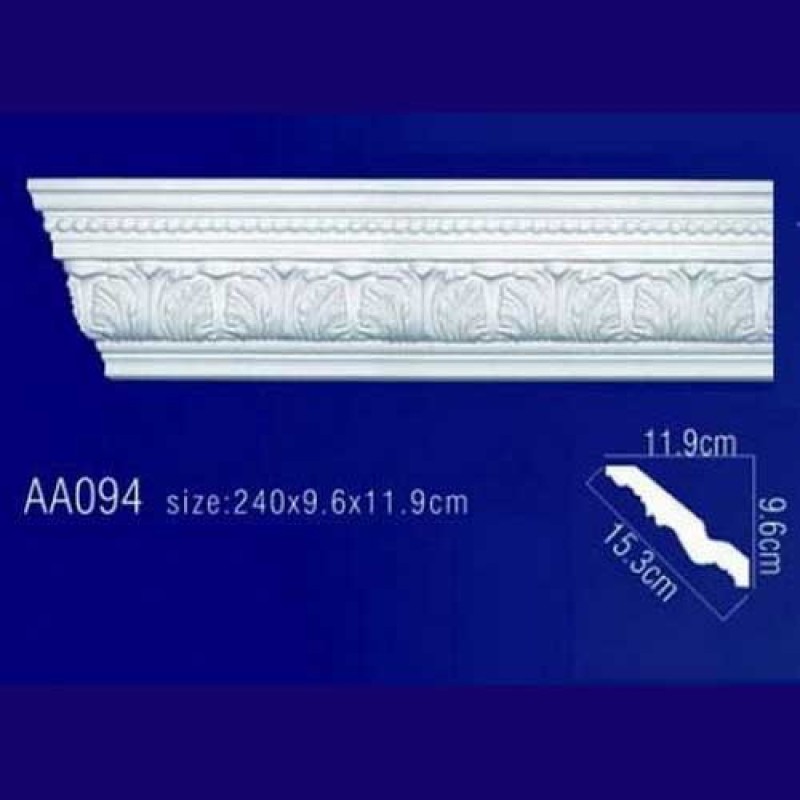 потолочный плинтус с орнаментом AA094