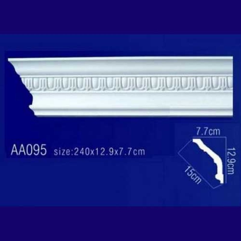 потолочный плинтус с орнаментом AA095