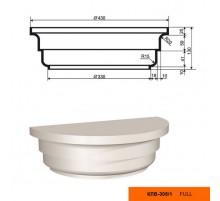 Колонна КЛВ-305/1 (капитель) (ЛС-102-1)