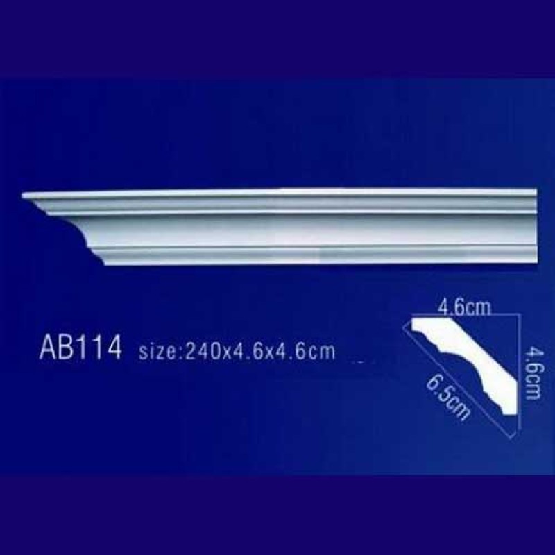 Потолочный плинтус Гибкий AB114F