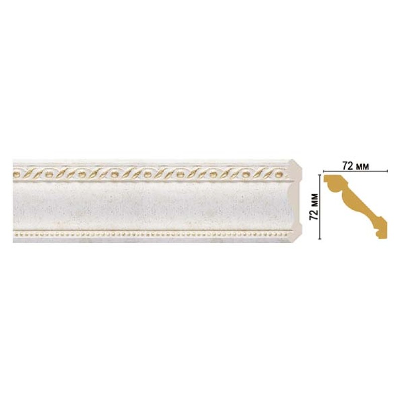 122-40 Карниз потолочный широкий