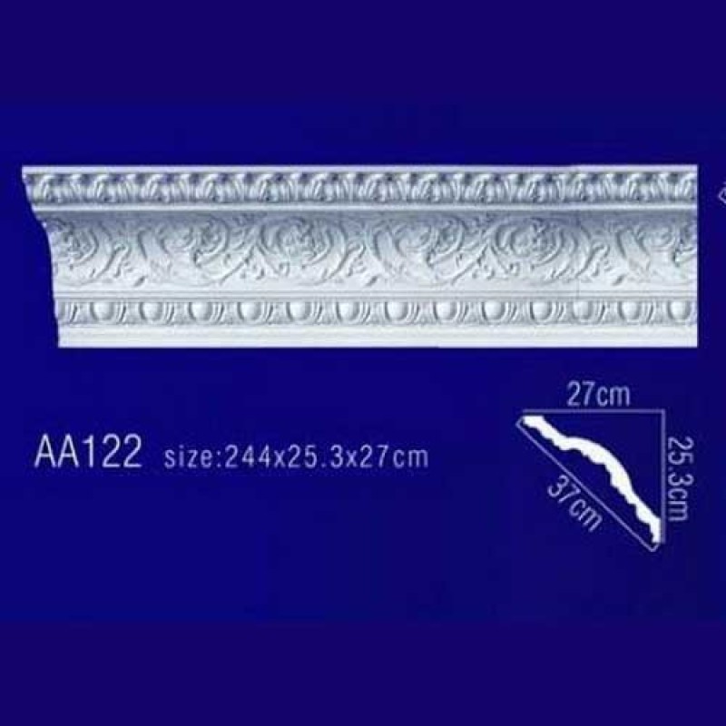 потолочный плинтус с орнаментом AA122