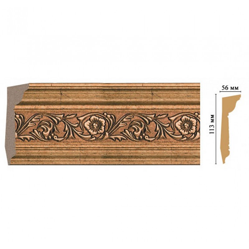 Плинтус цветной 129D-58