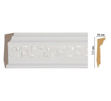 129D-60 ШК/8 Плинтус DECOMASTER (113*56*2400 мм)