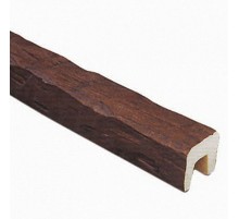 Балка Рустик (дуб темный) 120х120х4000