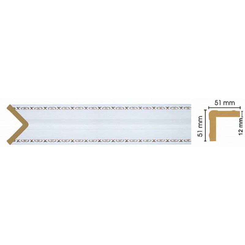 цветная лепнина угол 142-118