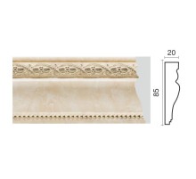 Молдинг средний 152-10 мрамор беж