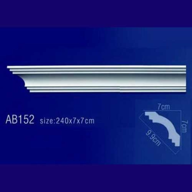 Потолочный плинтус Гибкий AB152F