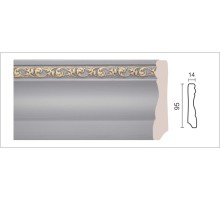 Плинтус напольный хай-тек с каб. каналом 153-42G