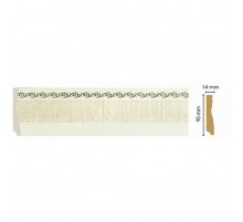 153-6Плинтус широкий с каб. каналом