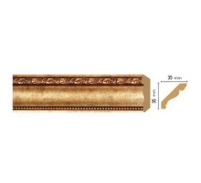 Плинтус потолочный цветная лепнина 155s-552 (35х35х2400)/36